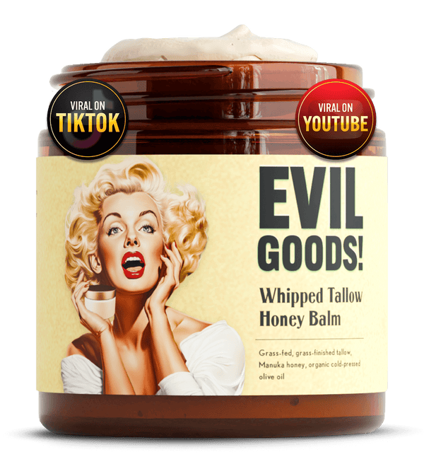 Whipped Tallow & Manuka Honey Moisturizer (V2) World’s Best Beef Tallow Balm Unscented 1-Person