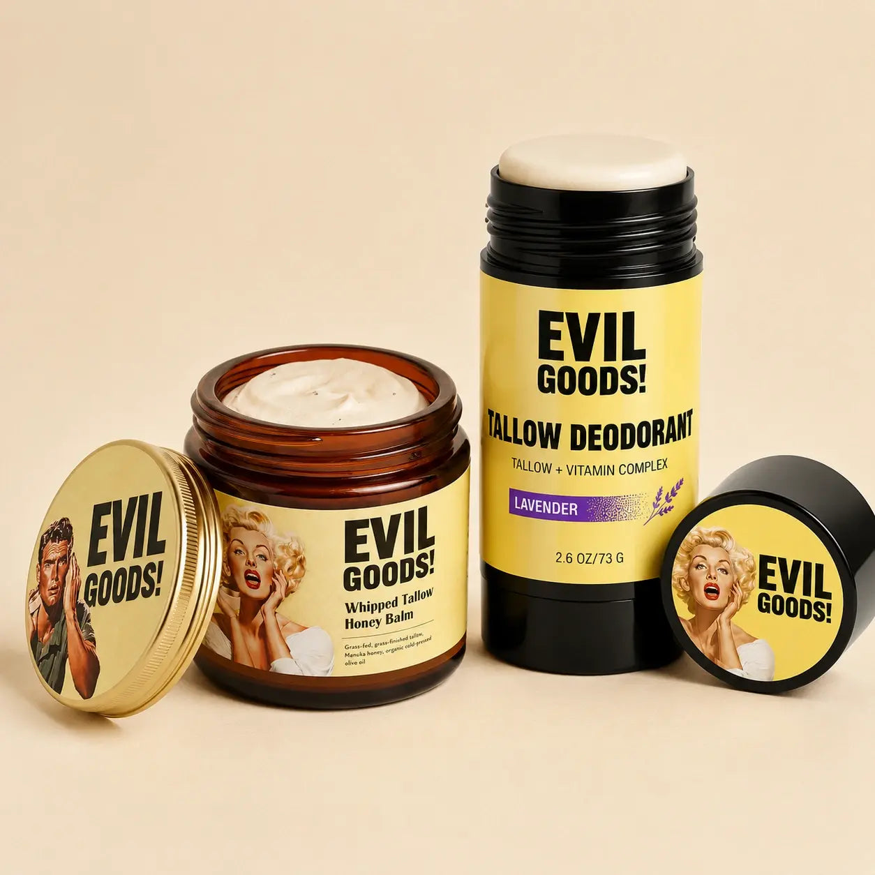 DEO & Whipped Tallow Bundle EVIL GOODS