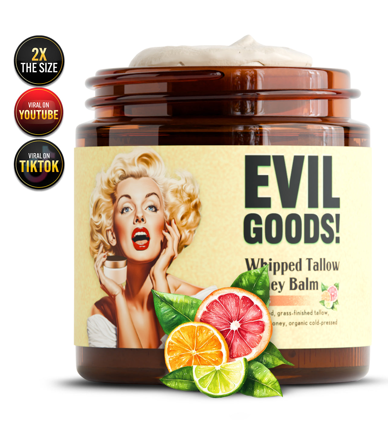 tallow balm - only subscription World’s Best Beef Tallow Balm Citrus