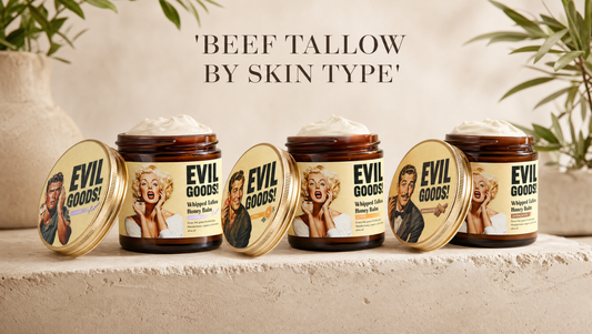 Beef Tallow by Skin Type: Dry, Sensitive, Breakout-Prone & More