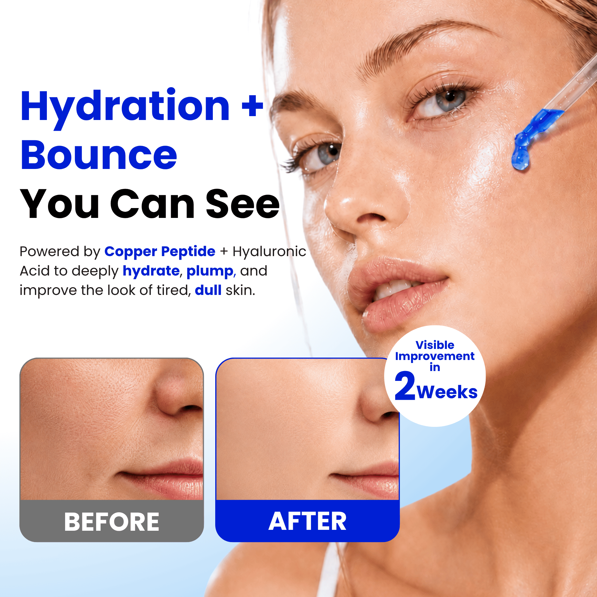 Copper Peptide Blue Honey Serum Face Serum Evil Goods