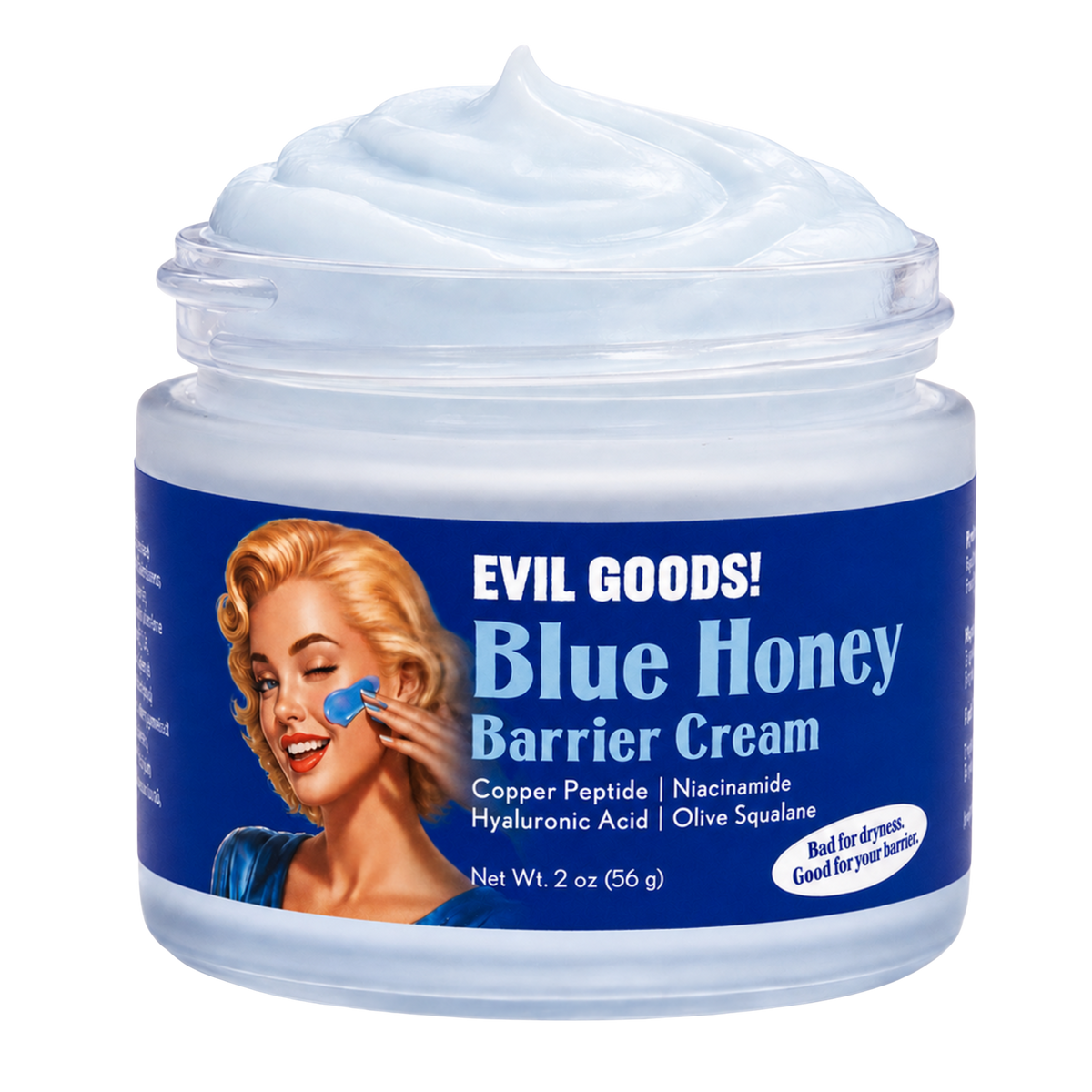 Copper Peptide Cream – Blue Honey Face Cream | Evil Goods