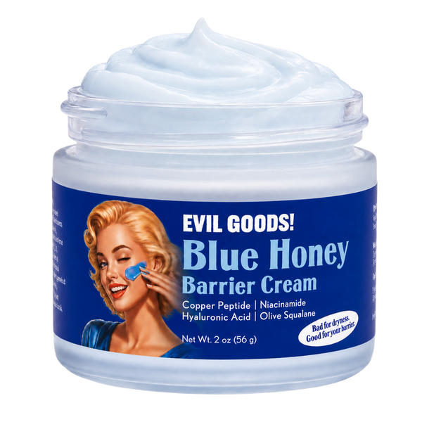 Copper Peptide Cream – Blue Honey Face Cream | Evil Goods