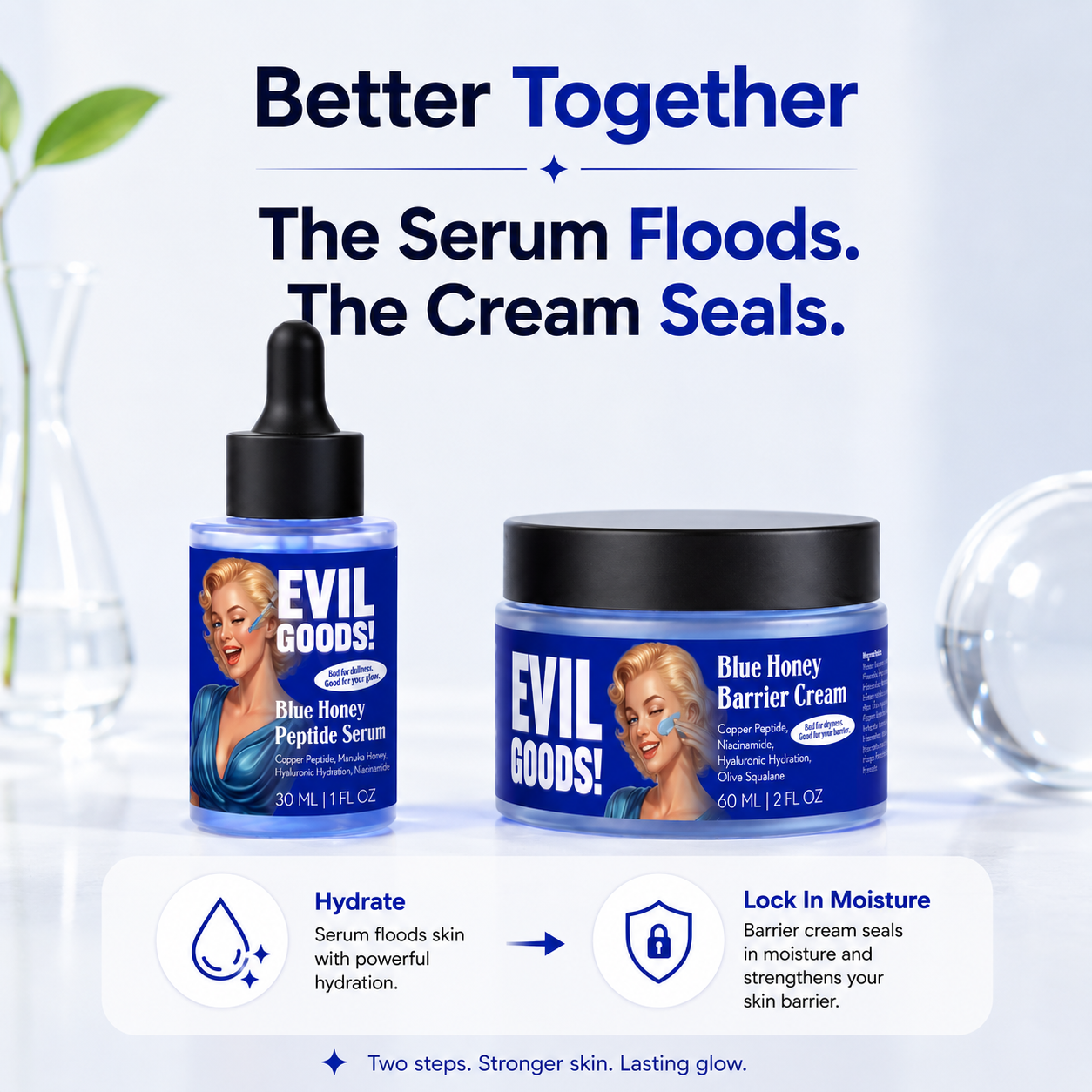 Serum + Cream Bundle EVIL GOODS