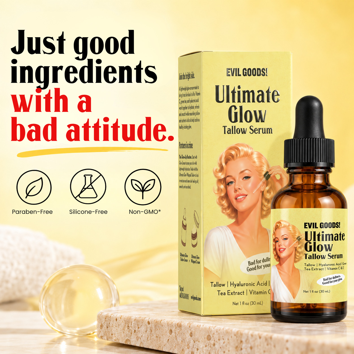 Tallow Glow Serum EVIL GOODS