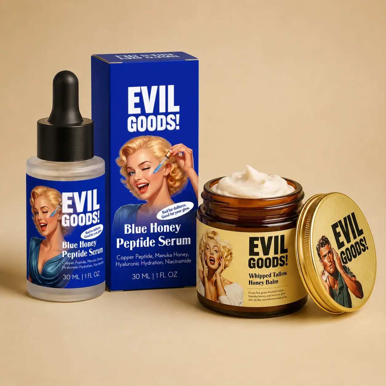 Glow Serum & Whipped Tallow Bundle