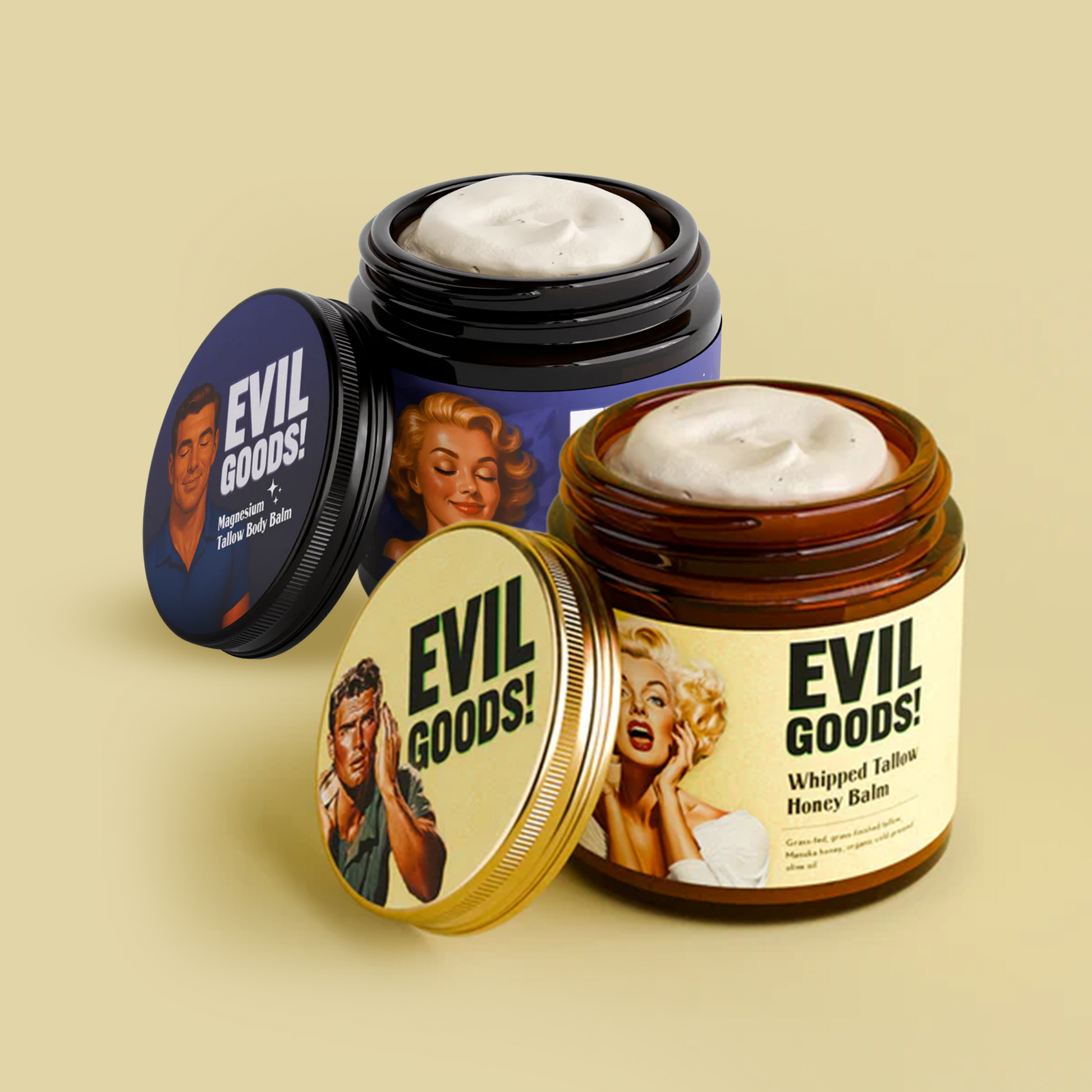 Everyday Ritual Bundle EVIL GOODS! World's BEST Beef Tallow Balm