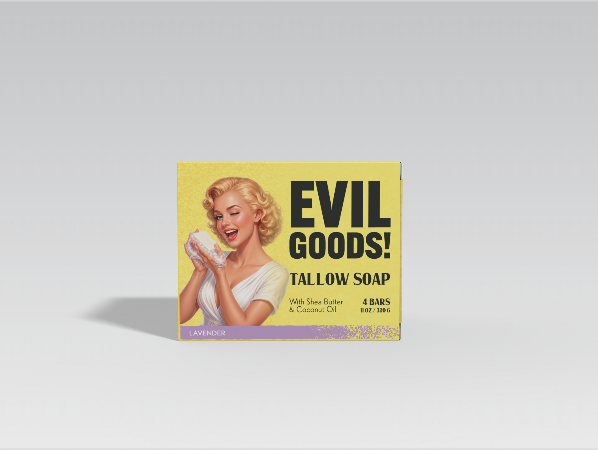 Tallow Soap Bar EVIL GOODS! World's BEST Beef Tallow Balm Lavender