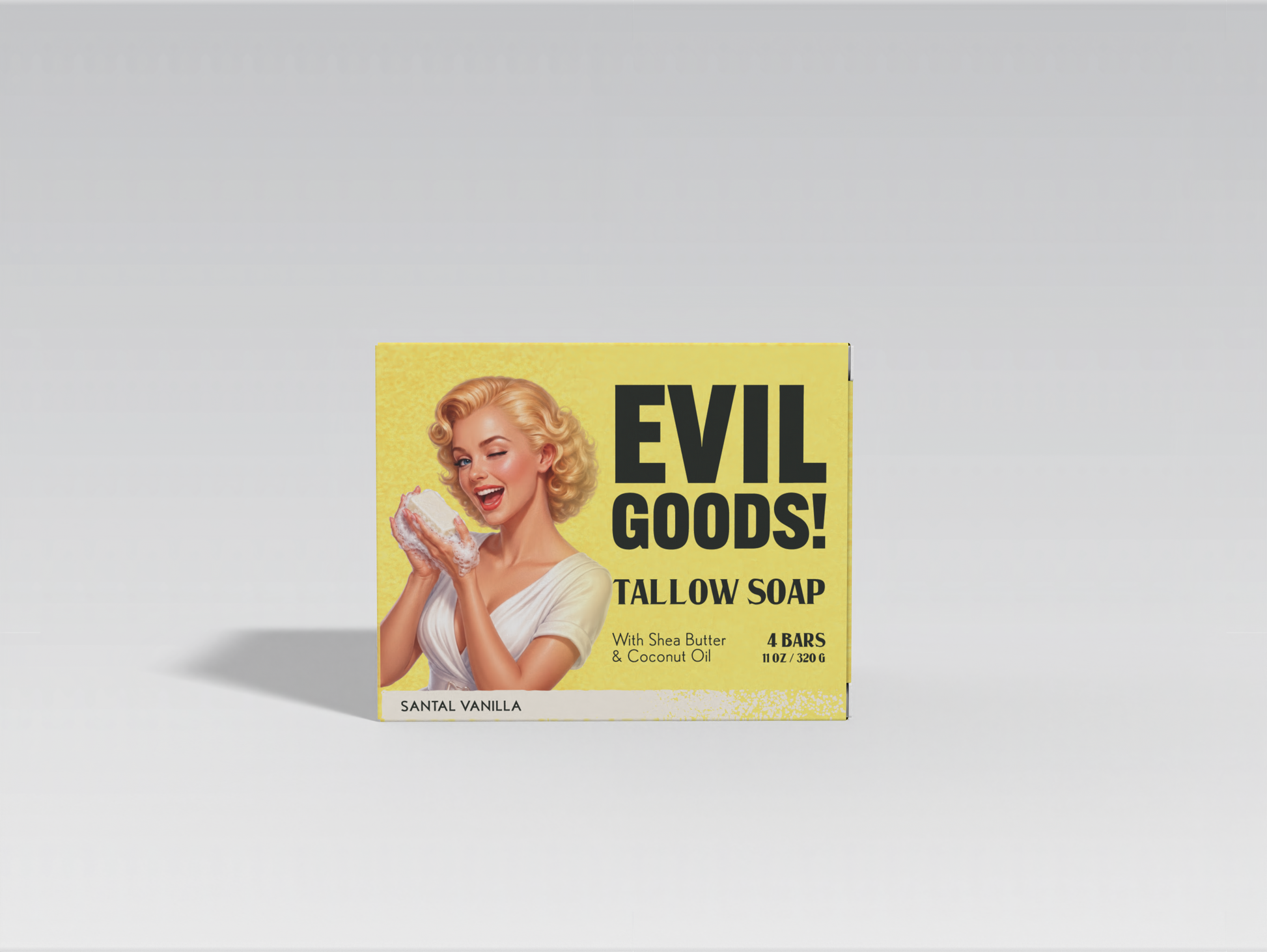 Tallow Soap Bar EVIL GOODS! World's BEST Beef Tallow Balm Santal Vanila