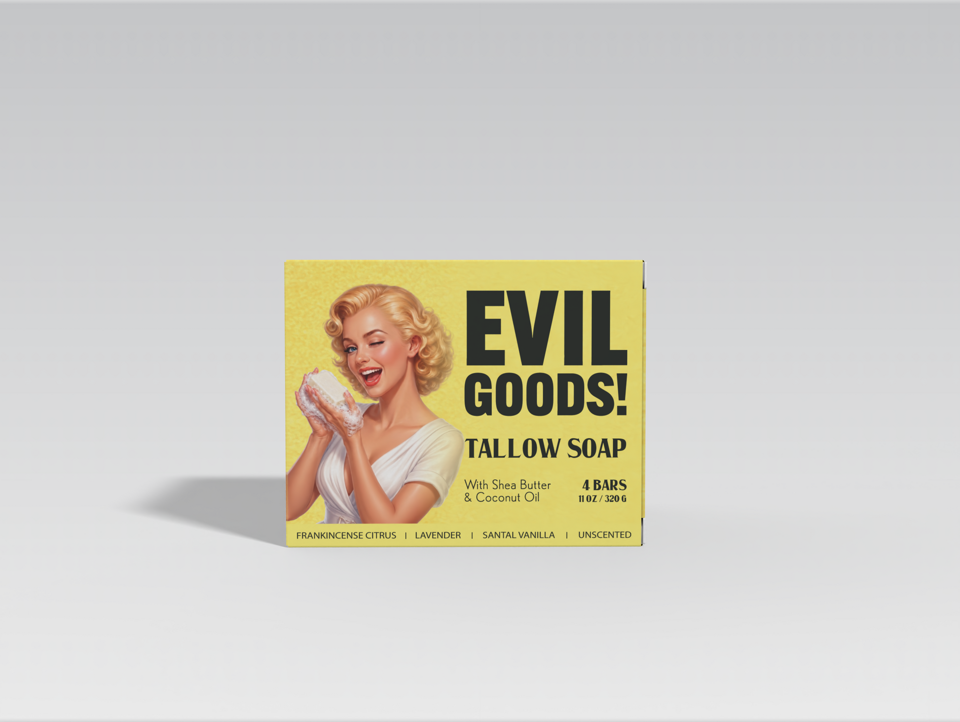 Tallow Soap Bar EVIL GOODS! World's BEST Beef Tallow Balm