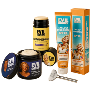 Sunscreen SPF 50, Magnesium & DEO