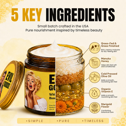 Whipped Tallow & Manuka Honey Moisturizer Evil Goods