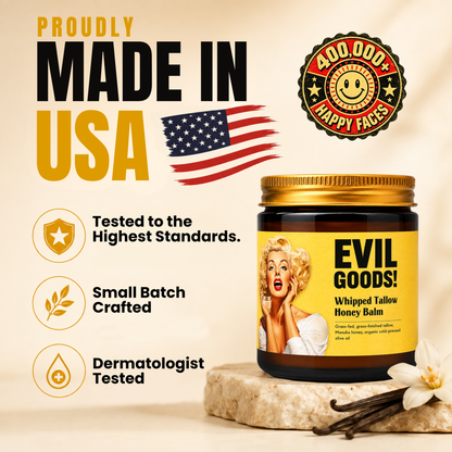 Whipped Tallow & Manuka Honey Moisturizer Evil Goods
