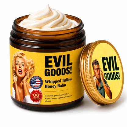 Whipped Tallow & Manuka Honey Moisturizer Evil Goods Unscented