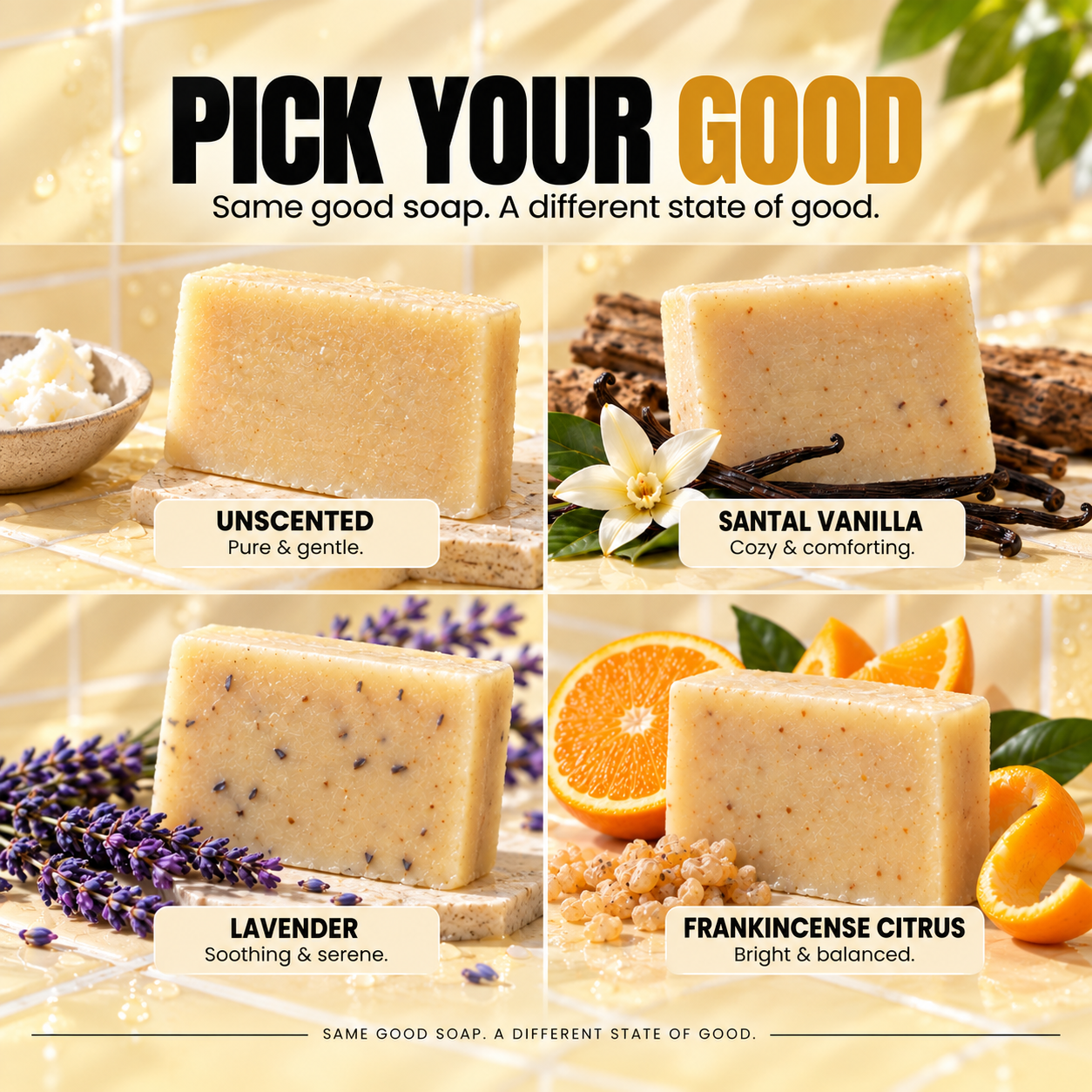 Ultimate Glow Tallow Soap Bar Bar Soap Evil Goods