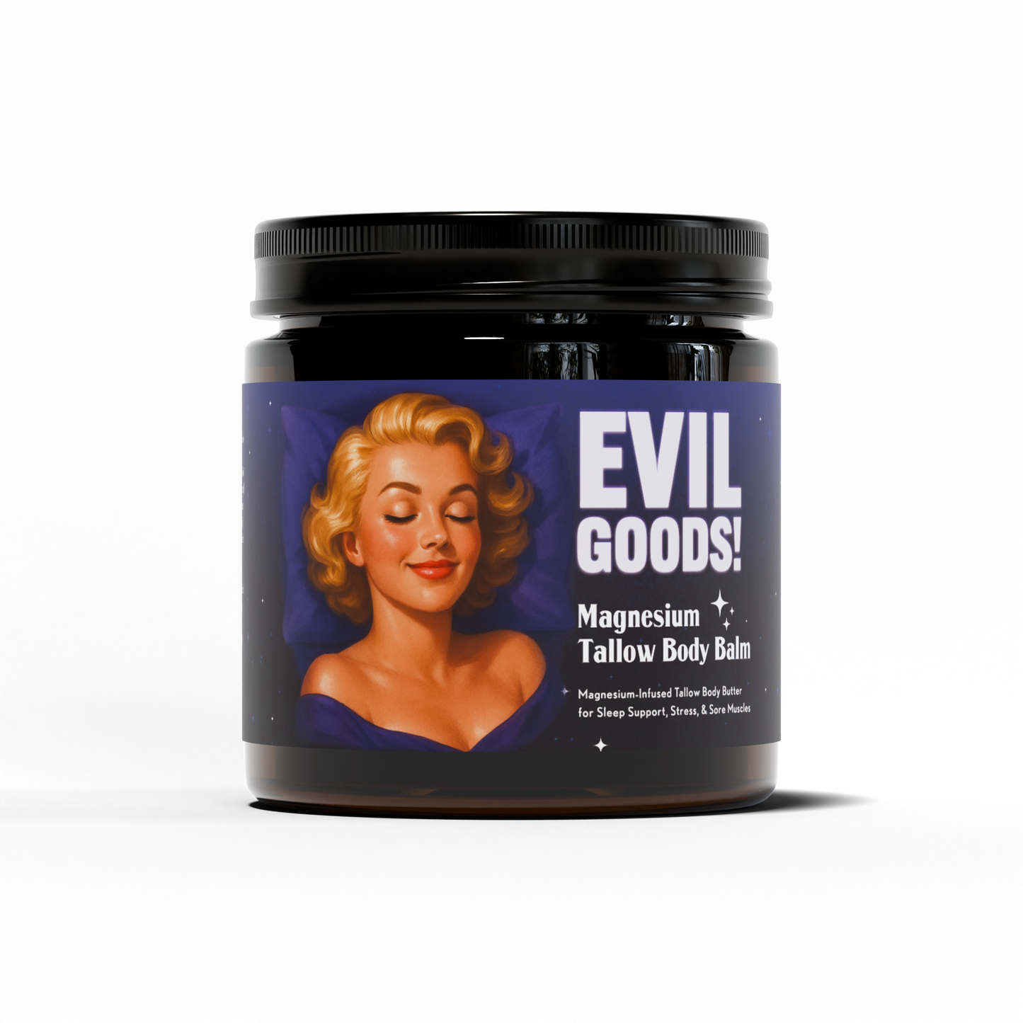 Deep Sleep Magnesium Cream EVIL GOODS! World's BEST Beef Tallow Balm